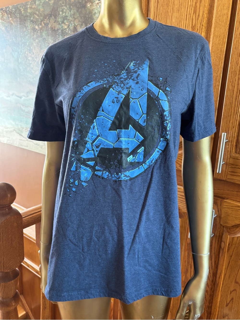 Marvel Avengers Endgame Graphic Tee in Navy Blue